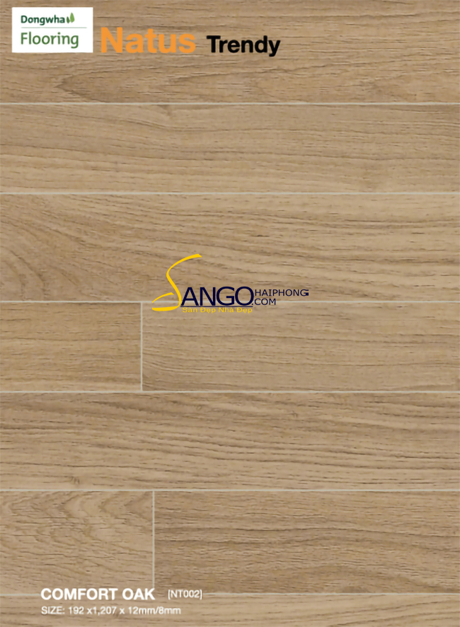 Sàn gỗ Dongwha Natus Trendy NT002 - Comfort Oak