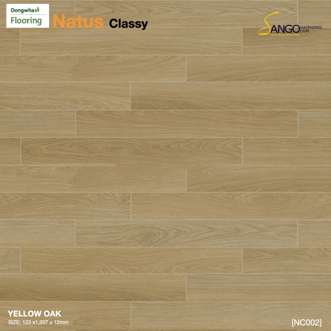 Sàn gỗ Dongwha Natus Classy NC002 - Yellow Oak