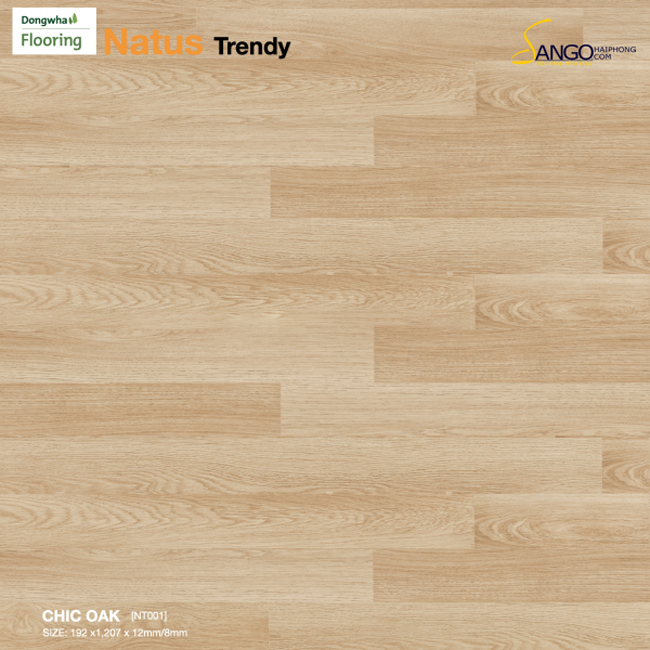 Sàn gỗ Dongwha Natus Trendy NT001 - Chik Oak