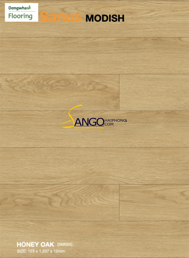 Sàn gỗ Dongwha Sanus SM005 - Honey Oak