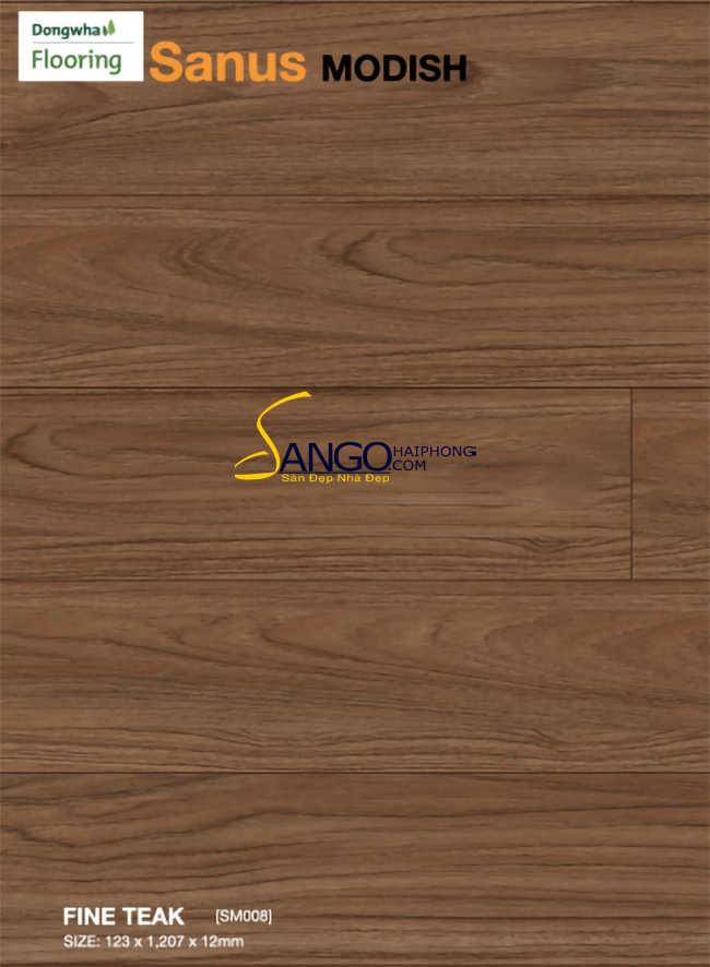 Sàn gỗ Dongwha Sanus SM008 - Fine Teak
