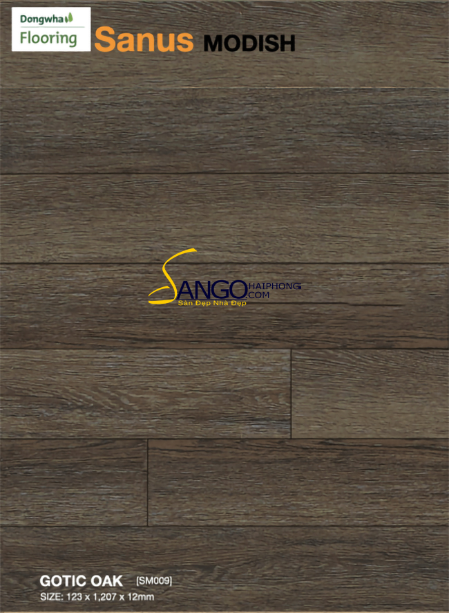 Sàn gỗ Dongwha Sanus SM009 - Gotic Oak